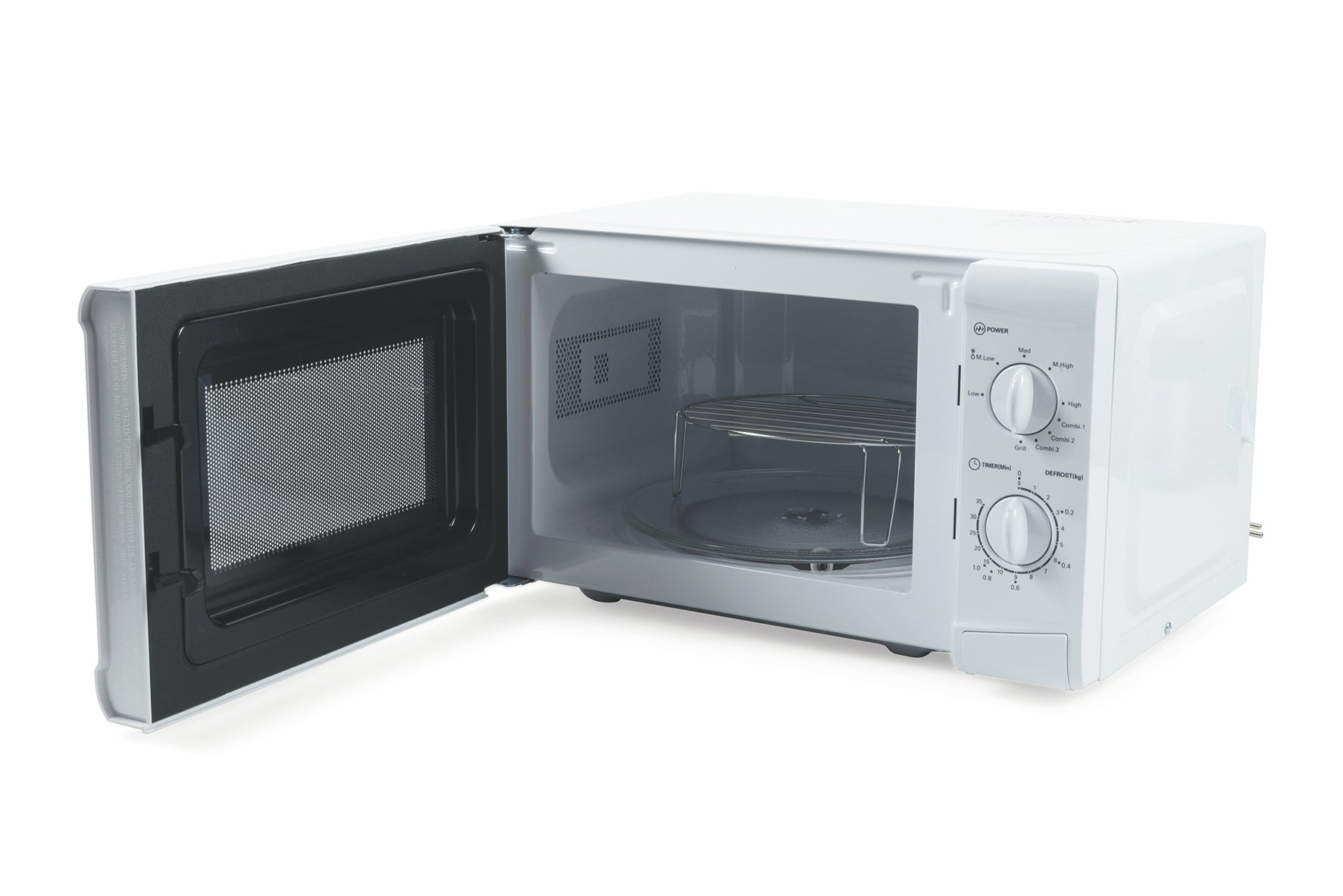 Forno a microonde 700 W  capacità volumetrica 22 L con funzione