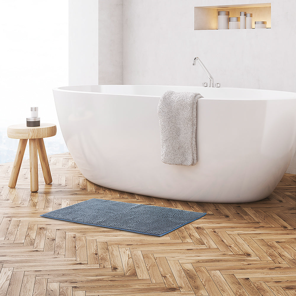 Tappeto bagno 50x80 cm in microfibra fondo antiscivolo