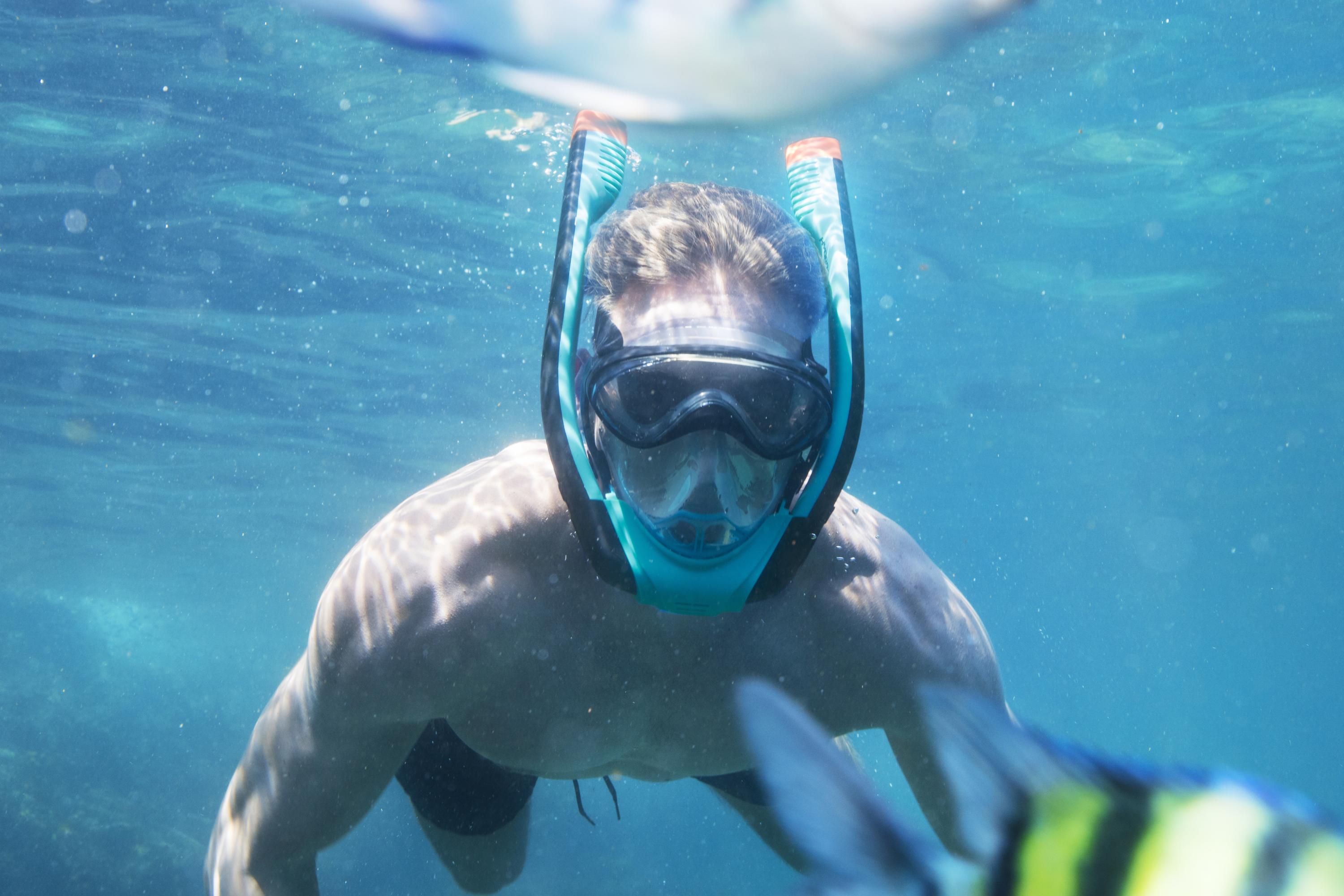 Maschera integrale  granfacciale per immersioni Sea Clear Flowtech Bestway 24058