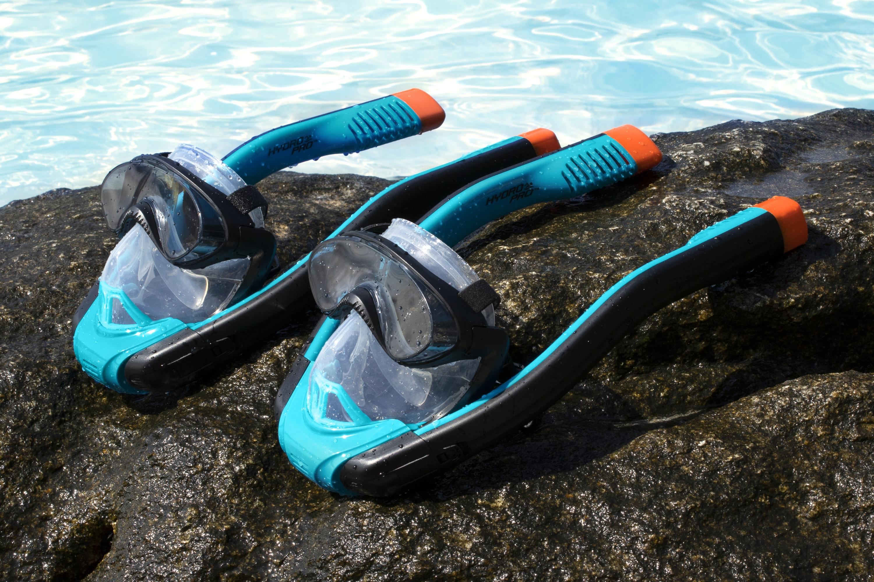 Maschera integrale  granfacciale per immersioni Sea Clear Flowtech Bestway 24058
