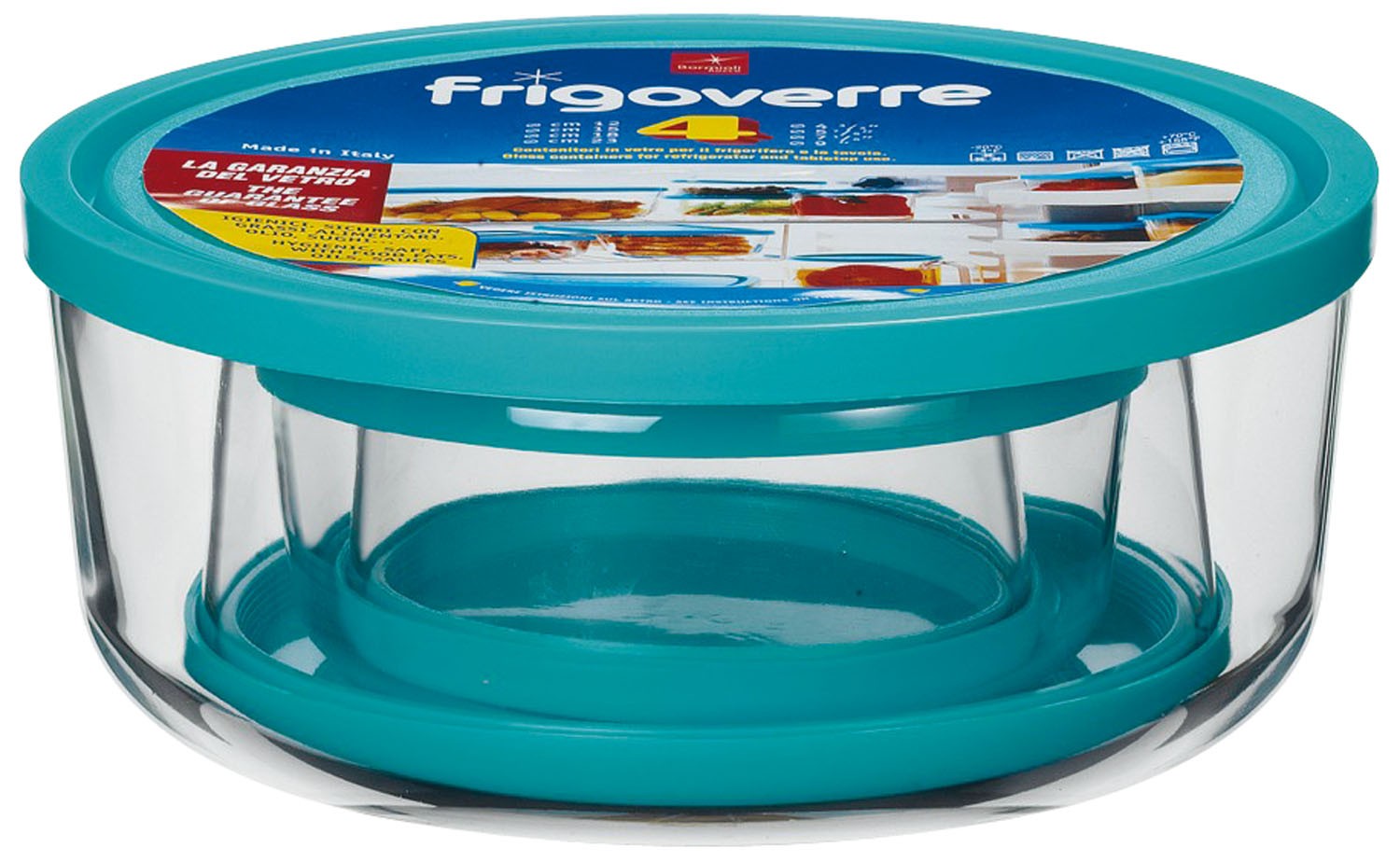 Contenitori vetro Frigoverre Bormioli set 4 pz.