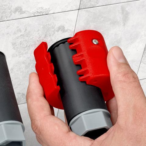 Tagliatubi in plastica robusta e rinforzata Knipex BIX 902210BK