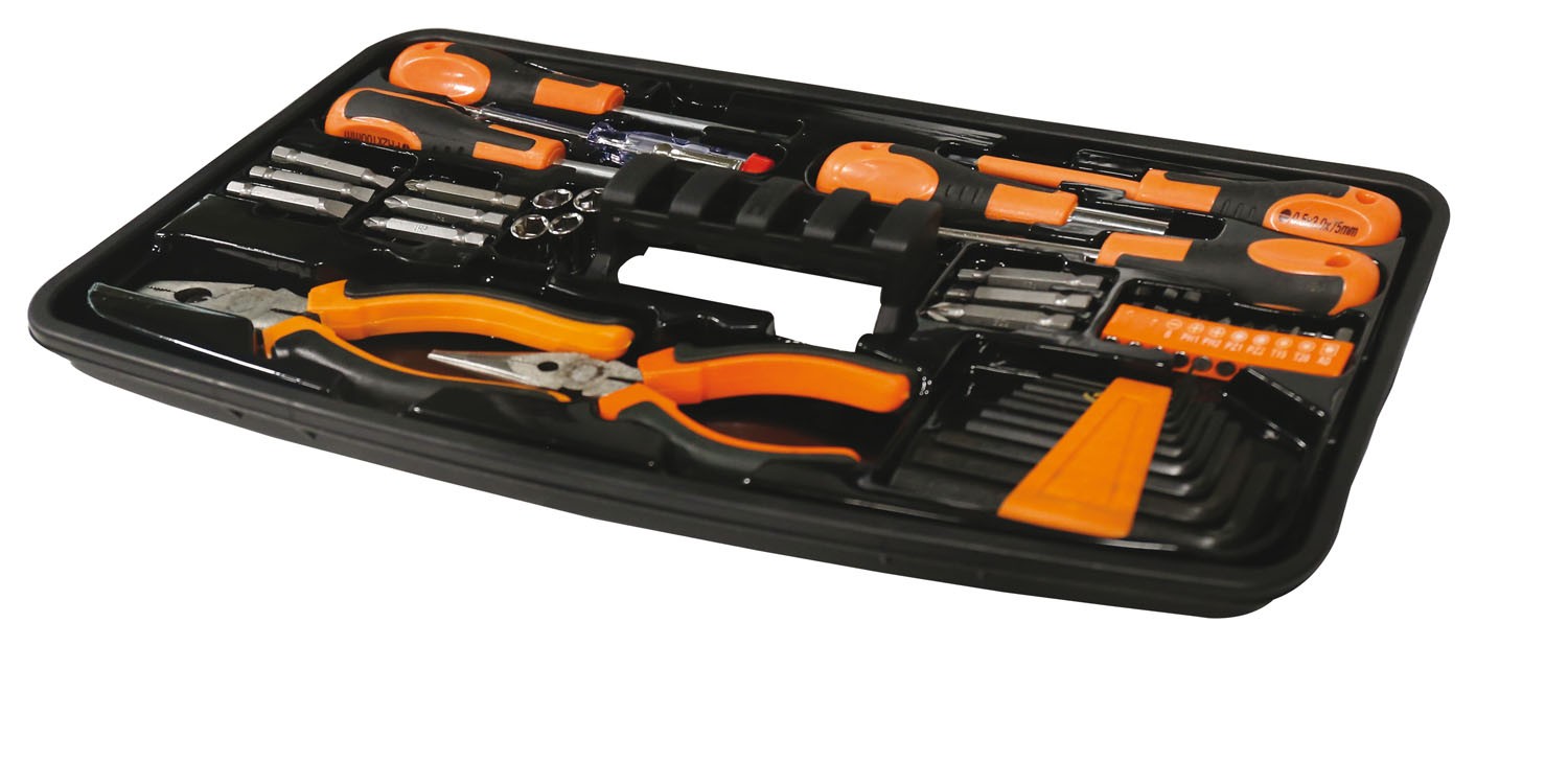 Cassette portautensili + Set cacciavite TB 218-4106