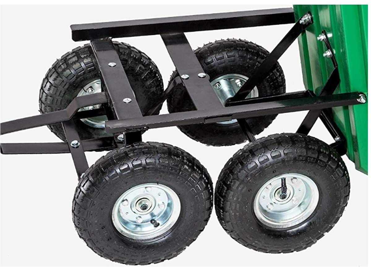 Carrello carriola ribaltabile portata 250 Kg da giardino Green Trolley