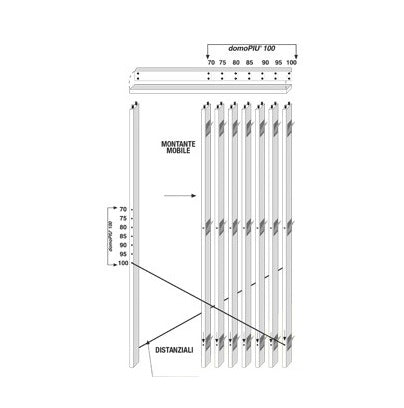 Controtelaio in legno per porte