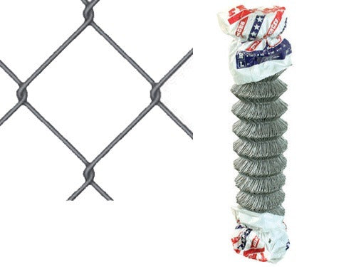 Rete per recinzioni animali zincata con maglia 50x50 romboidale Rotolo 25 Mt filo Ø2,2