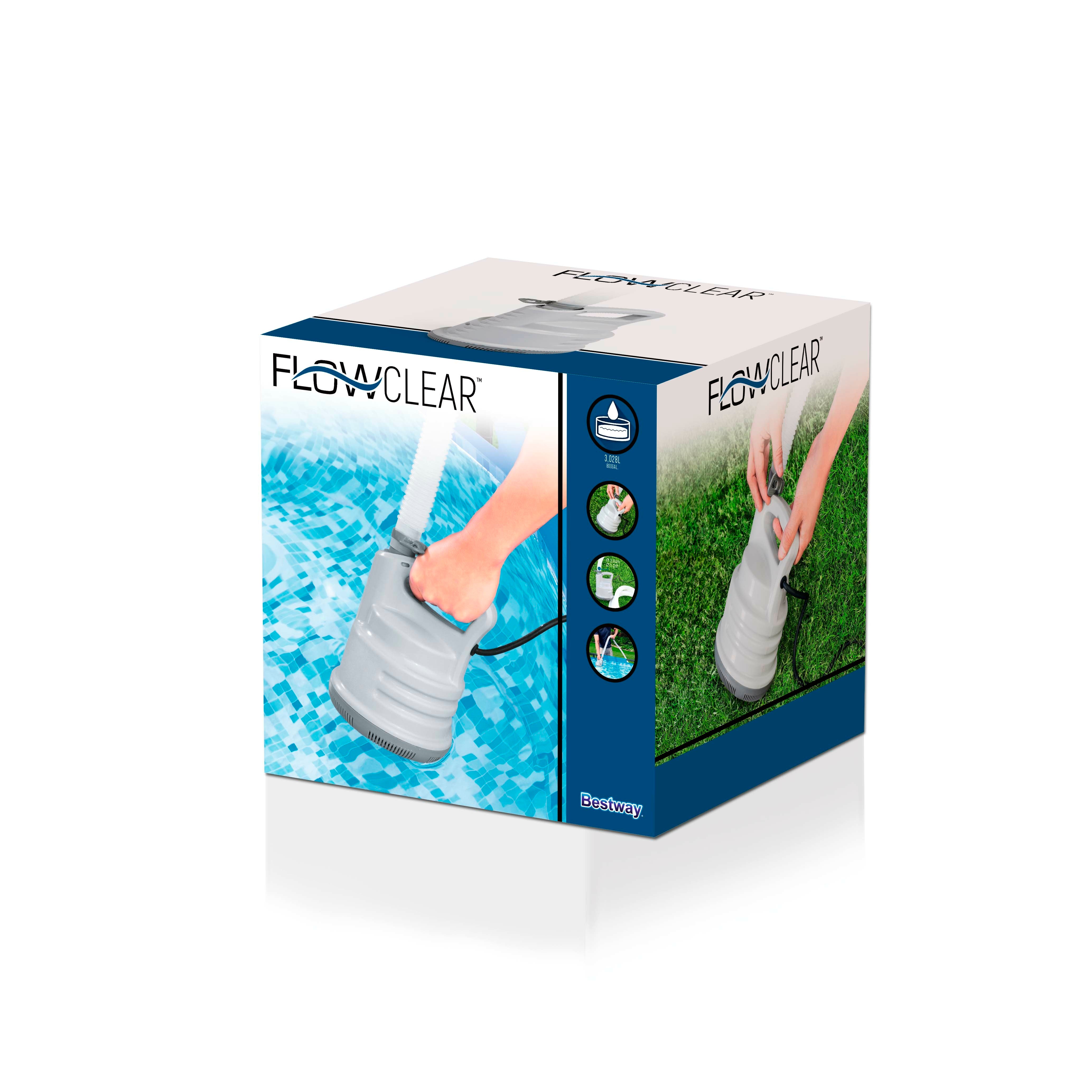 Pompa di drenaggio ad immersione per svuotamento e scarico piscine e spa