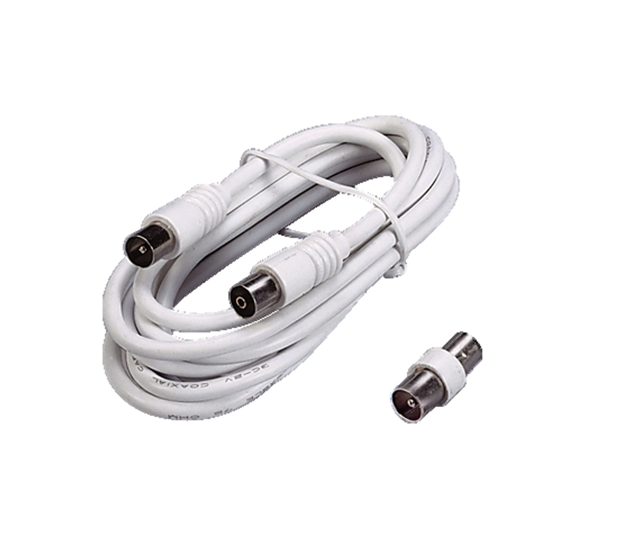 Prolunga cavo TV Antenna con adattatore 5 Mt.