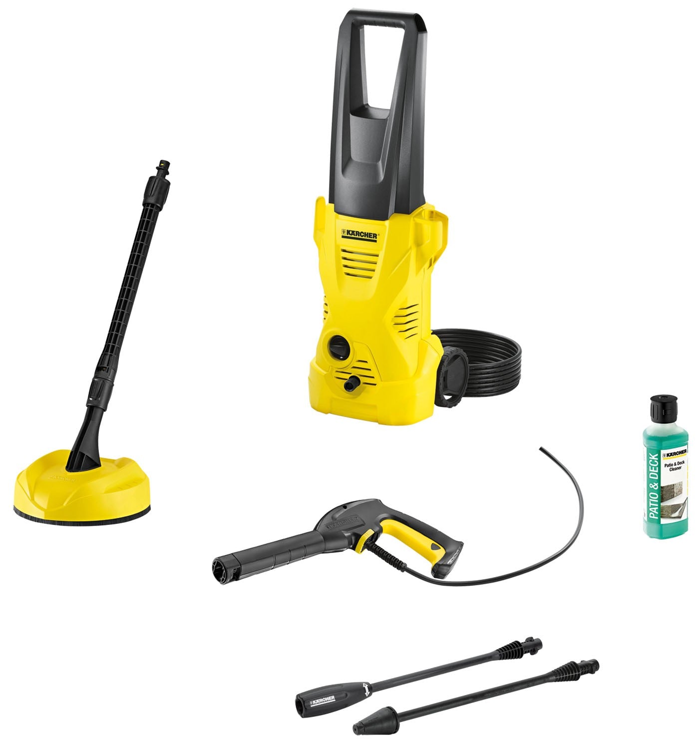 Idropulitrice Karcher K2 HOME con Kit casa per pulizia pavimenti