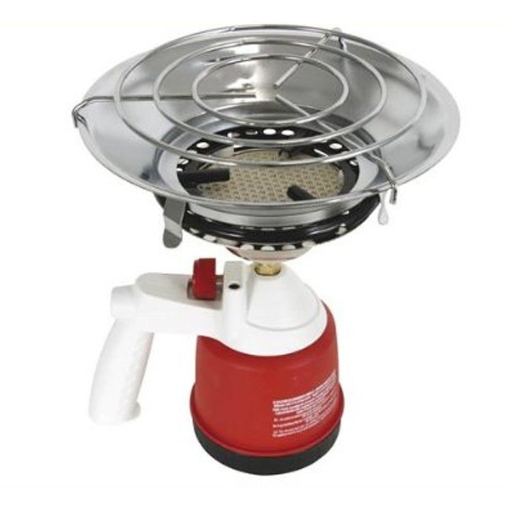 Fornello a gas butano Camping multifunzione con piastra antiaderente Vulcan 6000 Idealgas