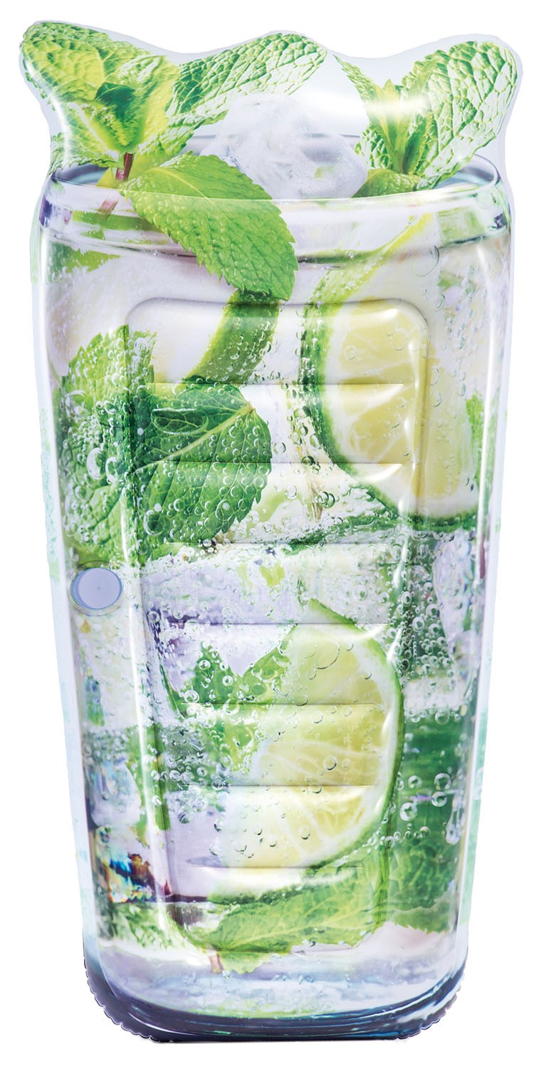 Materassino gonfiabile galleggiante 178x91 cm - Frizzante Intex 58778 NP