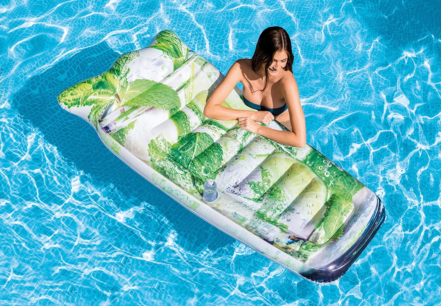 Materassino gonfiabile galleggiante 178x91 cm - Frizzante Intex 58778 NP