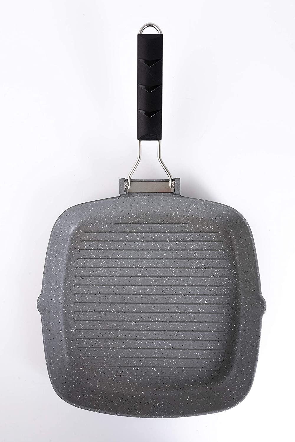 Bistecchiera piastra grill antiaderente con manico Aeternum
