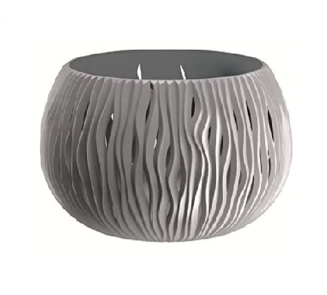 Vaso Nike DSK con decorazione tridimensonale 29xH19 cm Prosperplast