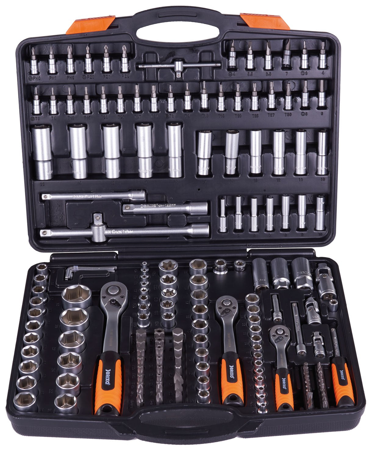 Set chiavi a bussola Brixo 171 pezzi