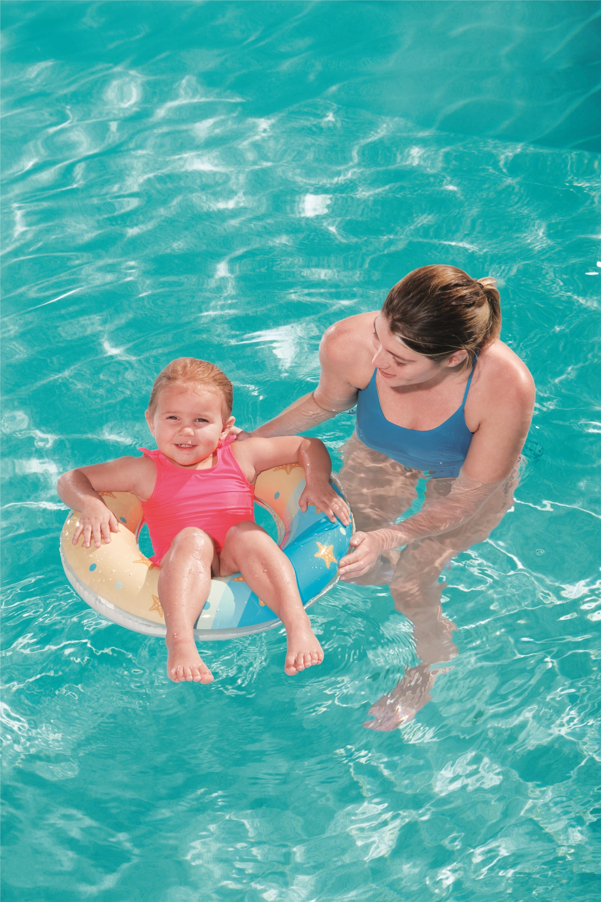 Salvagente ciambella gonfiabile fantasia marina BestWay 36014