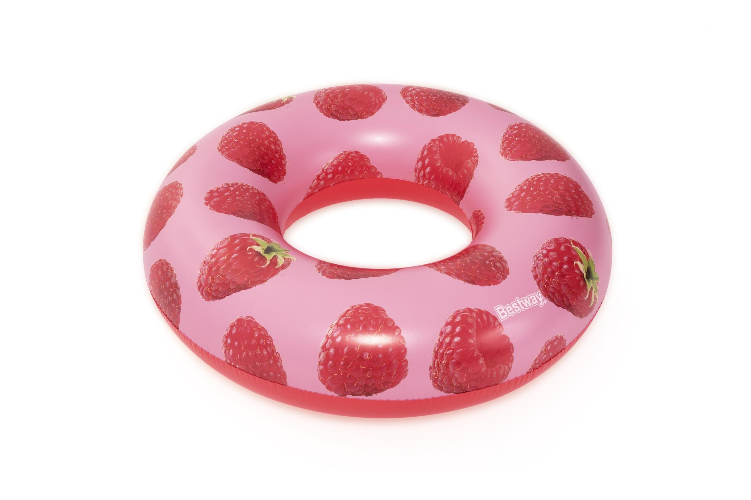 Salvagente ciambella gonfiabile per adulto al lampone profumato BestWay 36231