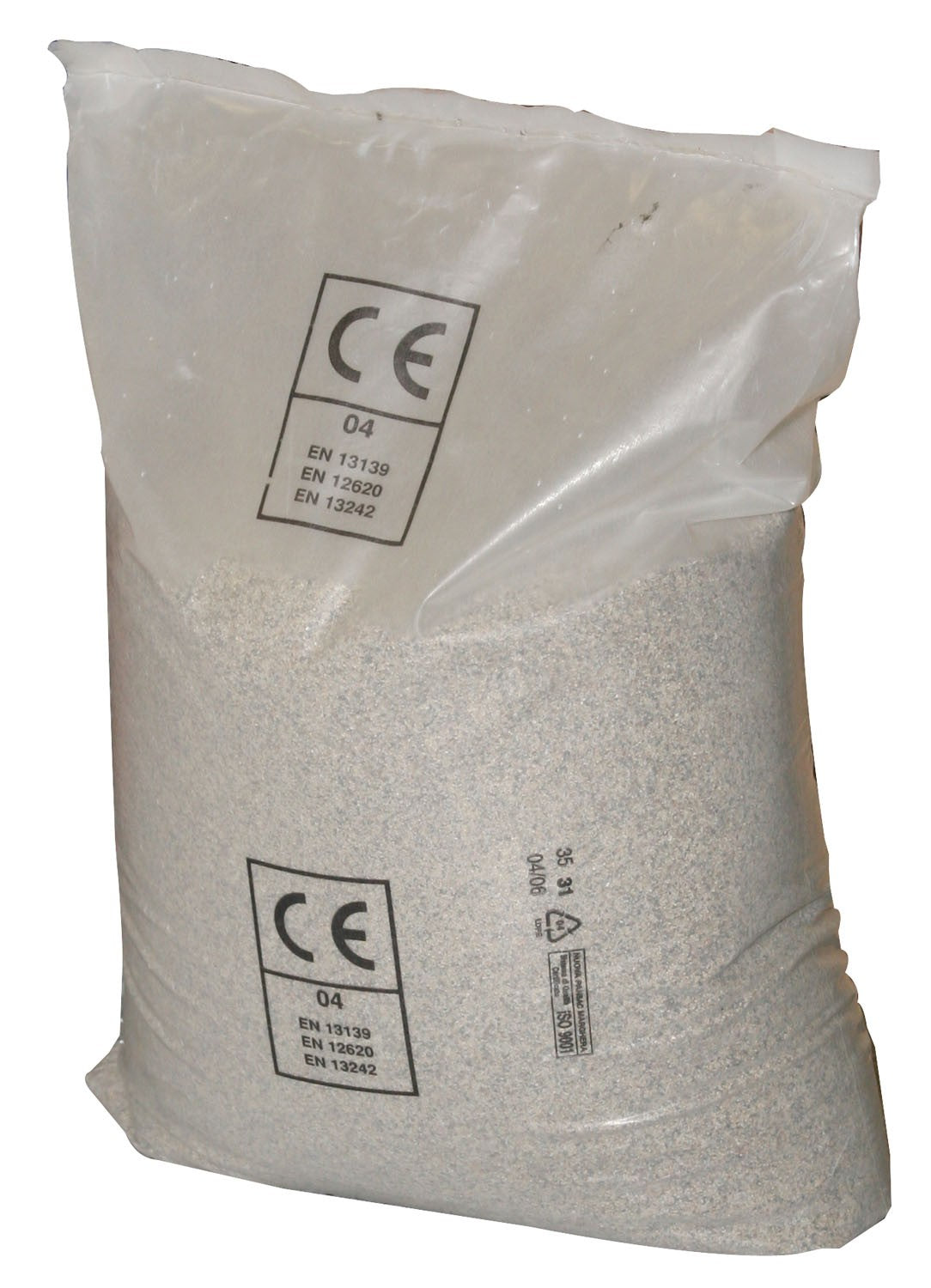 Sabbia quarzifera per pompe filtro piscina sacco da 25 kg