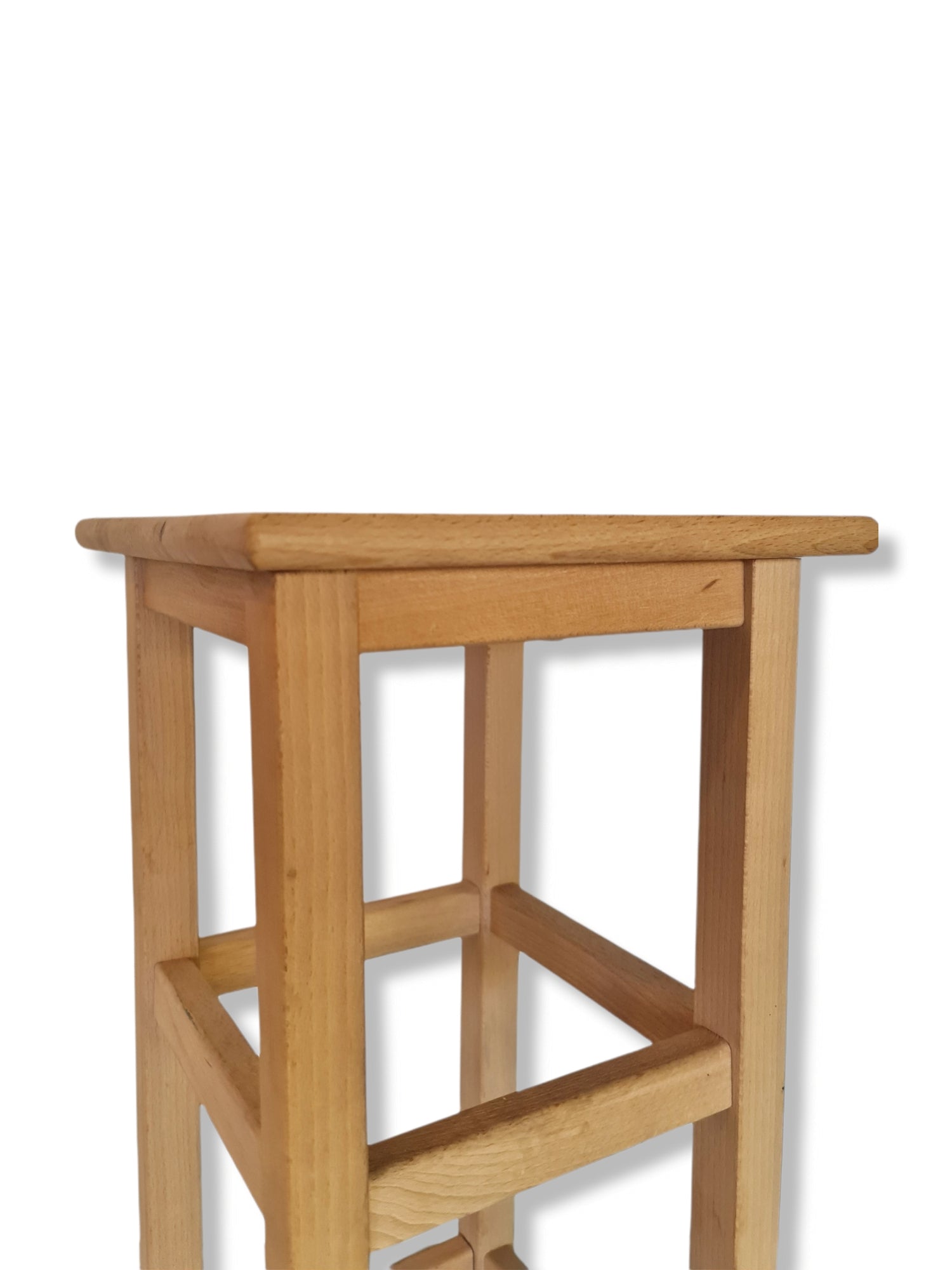 Sgabello seduta h 70 in legno massello Alberiamo