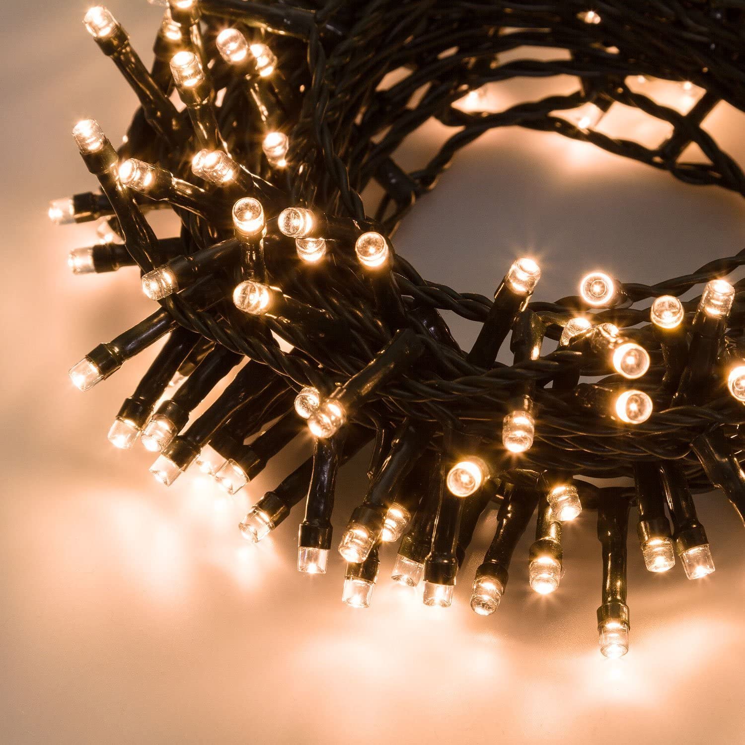 Catena luminosa luci per decorazioni natalizie 100 led