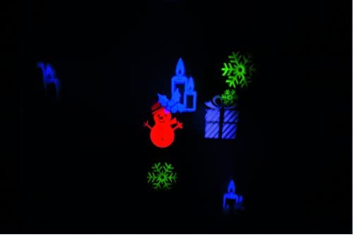 Proiettore led per uso interno 5 decori con base