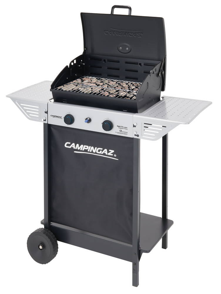 Barbecue a gas con due bruciatori e mensole laterali Campingaz XPERT 100 L Plus Rocky