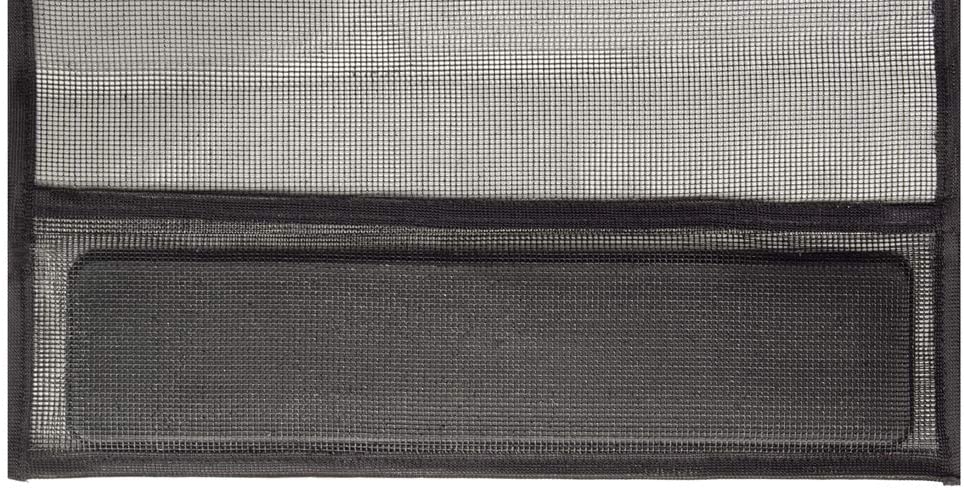 Zanzariera per porta 4 teli per insetti 95x215cm Poly