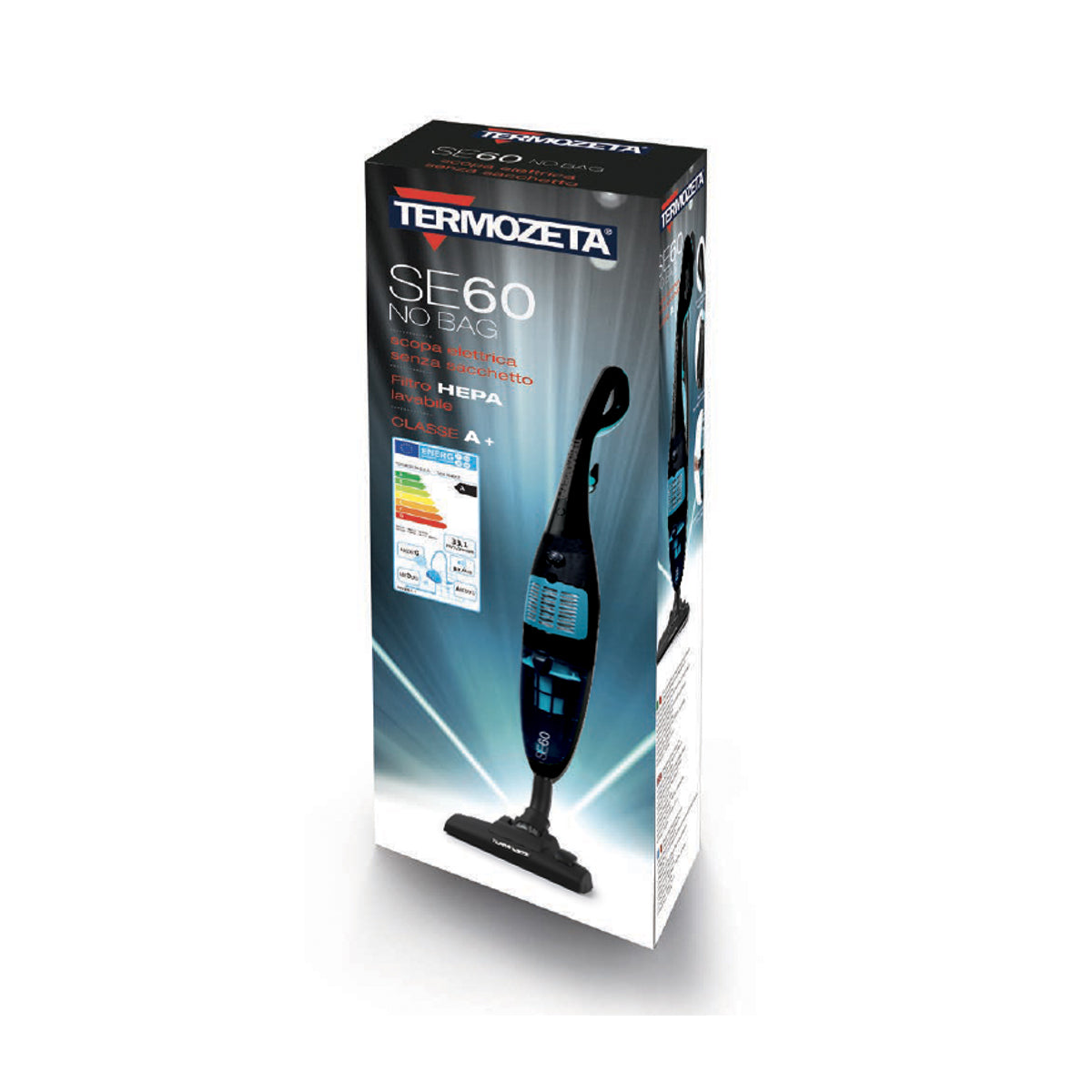 Scopa Elettrica maneggevole ed efficiente Termozeta SE60 72140A