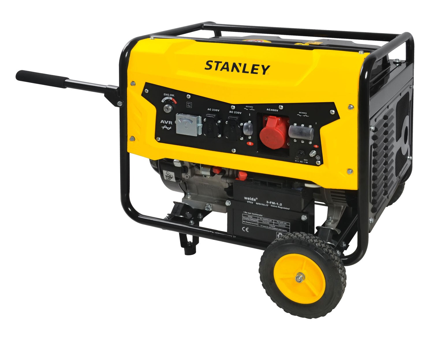 Gruppo elettrogeno 5600 W generatore di corrente industriale Stanley SG 5600  AVR