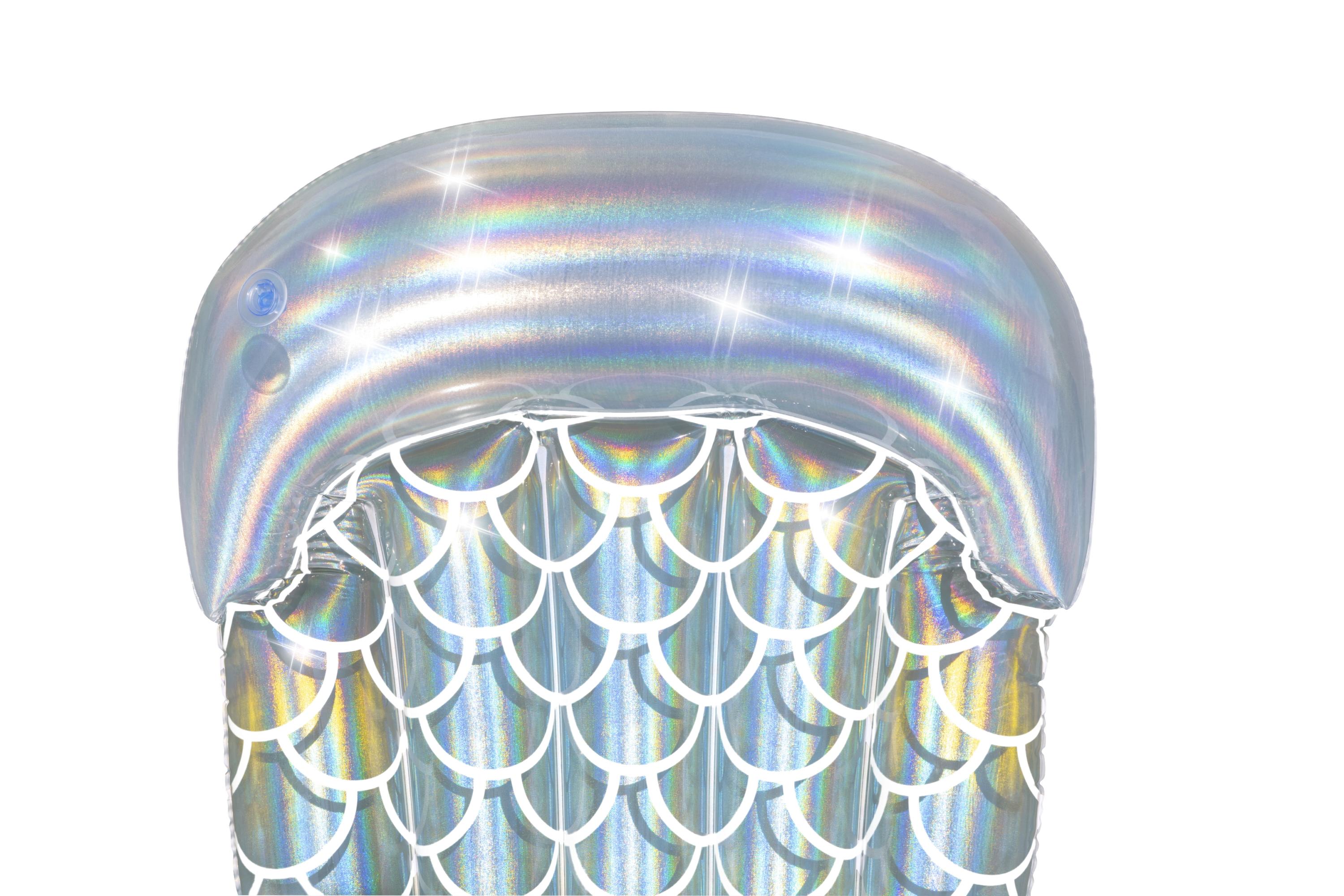 Materassino Sirenetta gonfiabile iridescente scintillante BestWay 43413