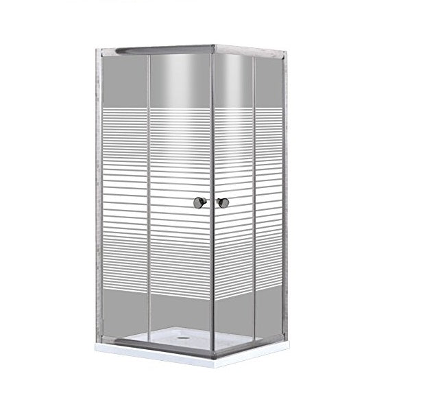 Box doccia in Vetro con 2 ante scorrevoli modello VIOLA 68x88xH190 cm