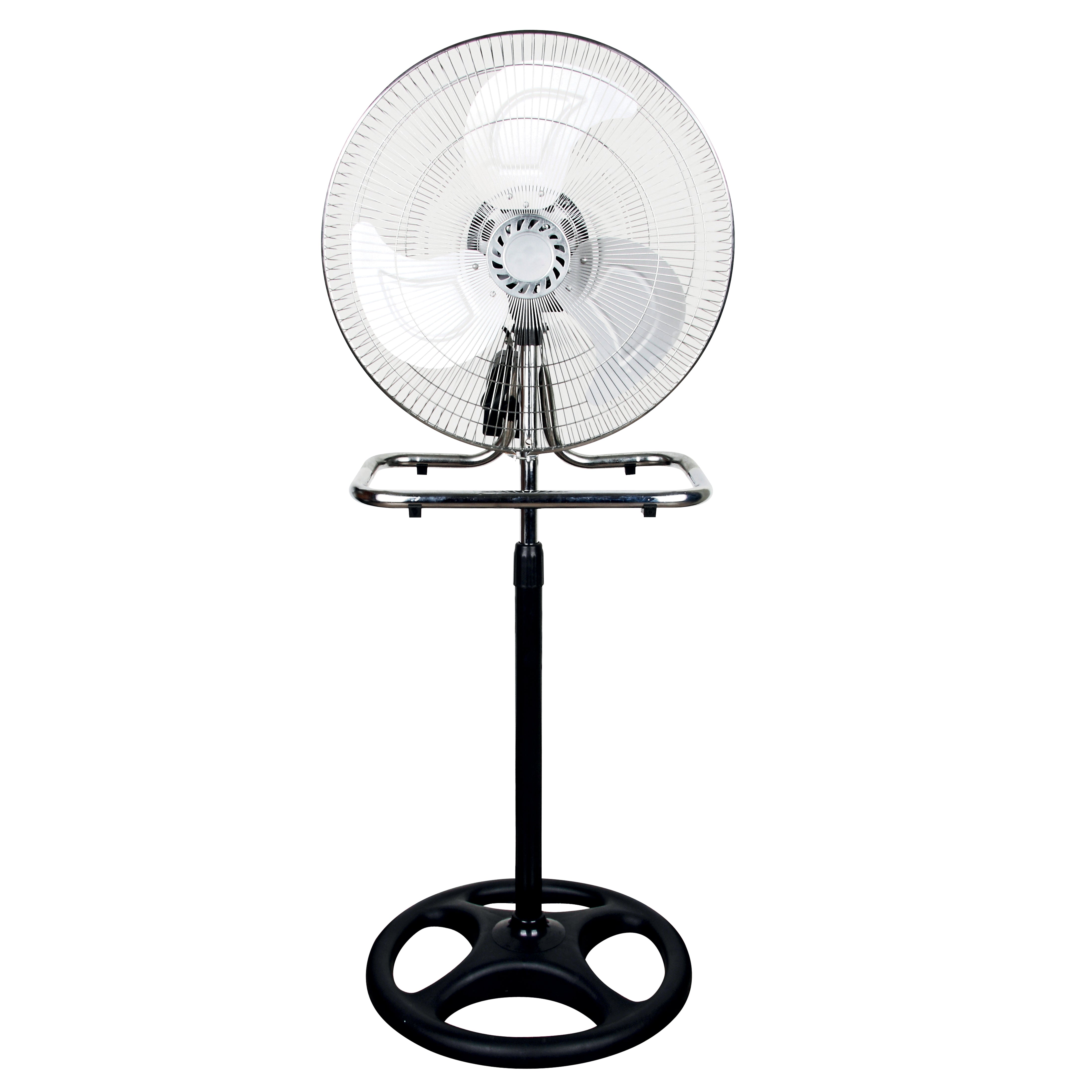 Ventilatore a piantana 3 in 1 da tavolo a parete da terra con base in metallo 80W Trio Niklas