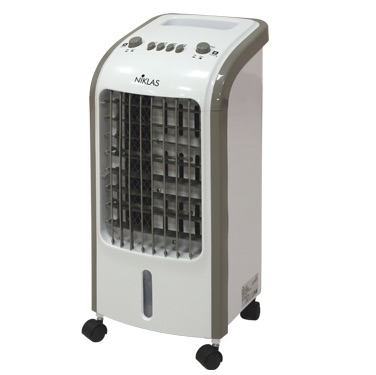 Ventilatore a torre con ruote Evaporativo Oscillante 80W Niklas Polo Nord