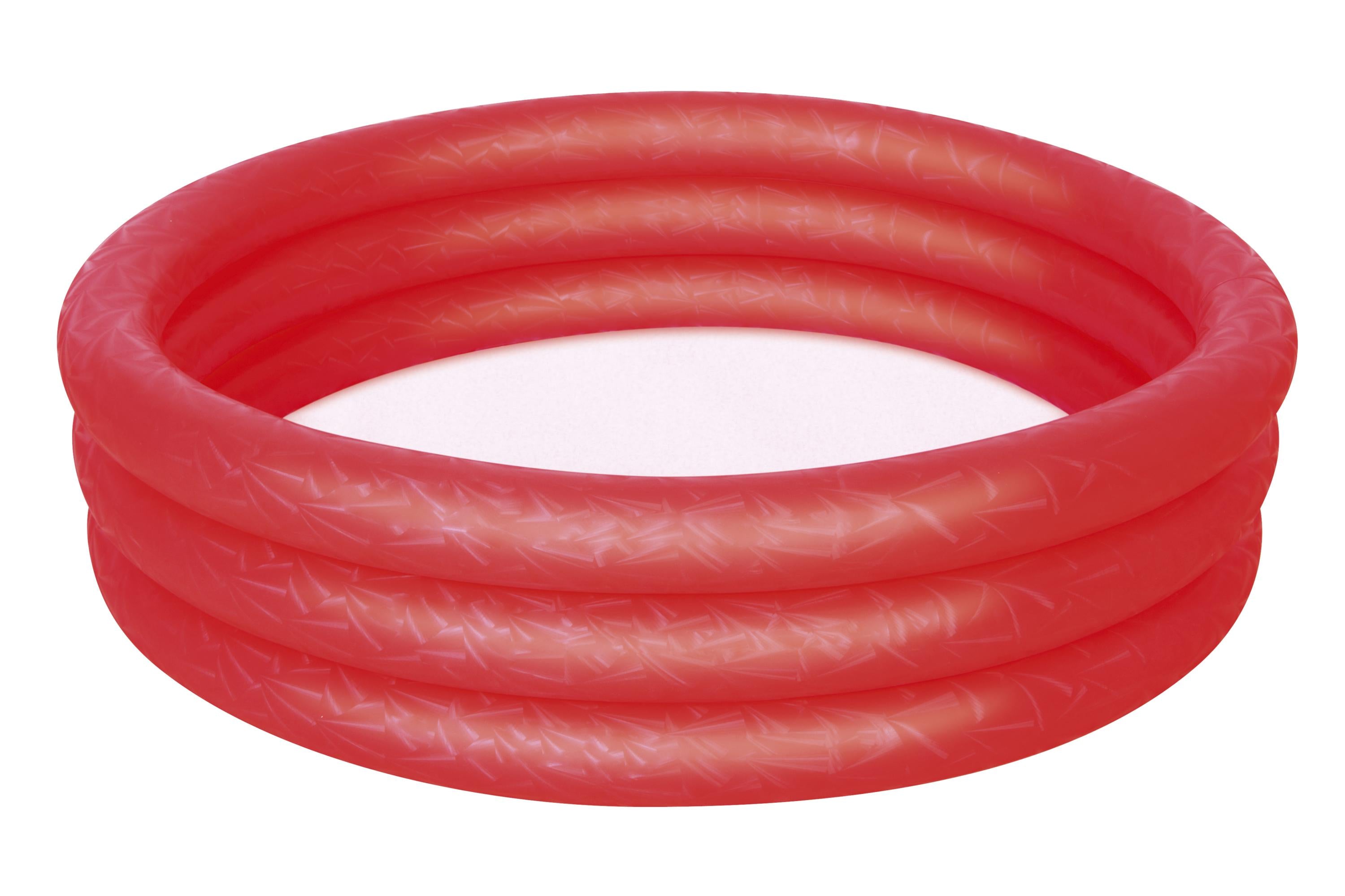 Piscina gonfiabile tonda 3 anelli effetto ghiaccio BestWay 51025