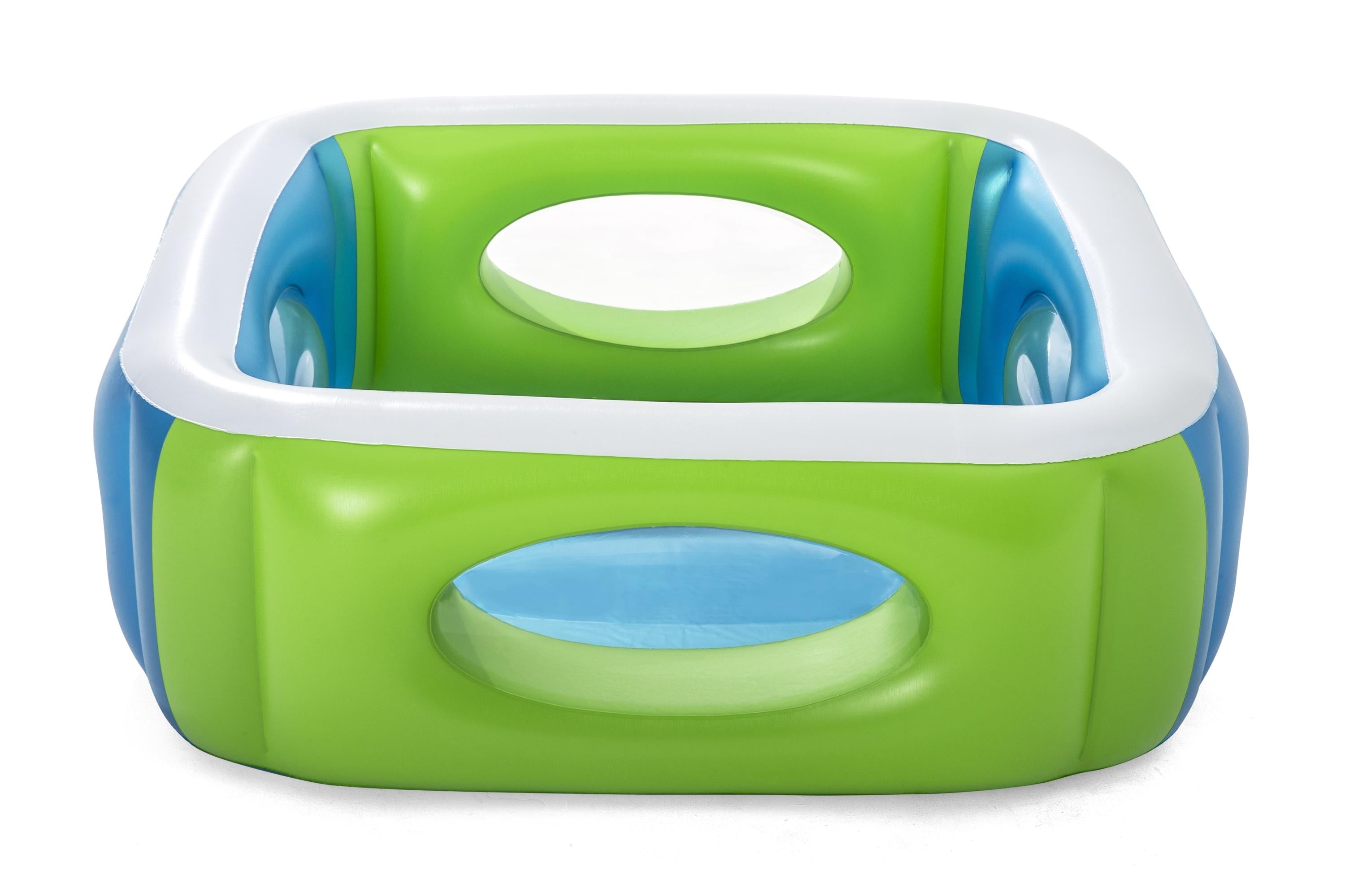 Piscina gonfiabile quadrata con oblò  Window BestWay 51132