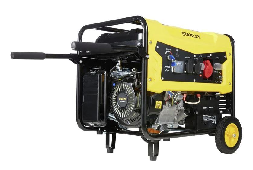 Gruppo elettrogeno 5600 W generatore di corrente industriale Stanley SG 5600  AVR