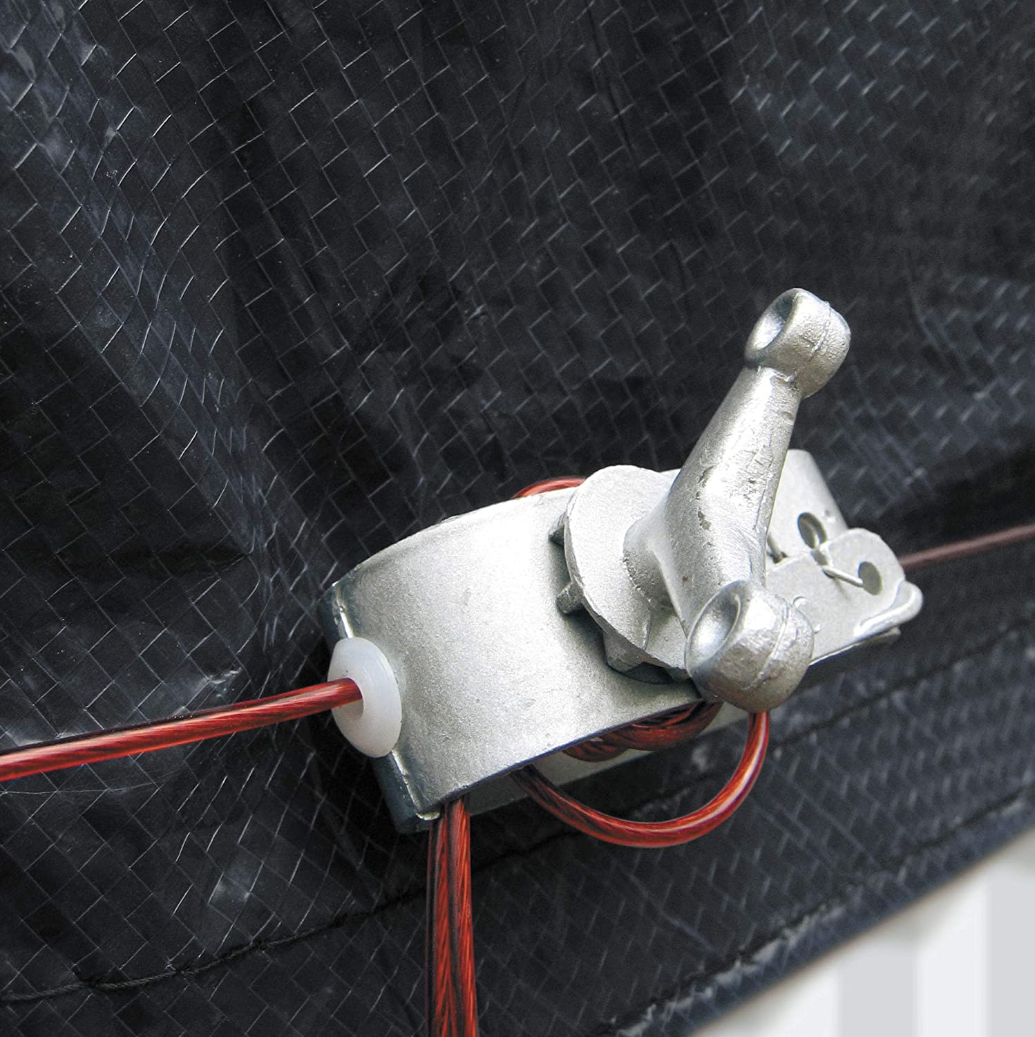 Telo copertura estiva ed invernale per piscine Ovali in acciaio GRE CIPROV