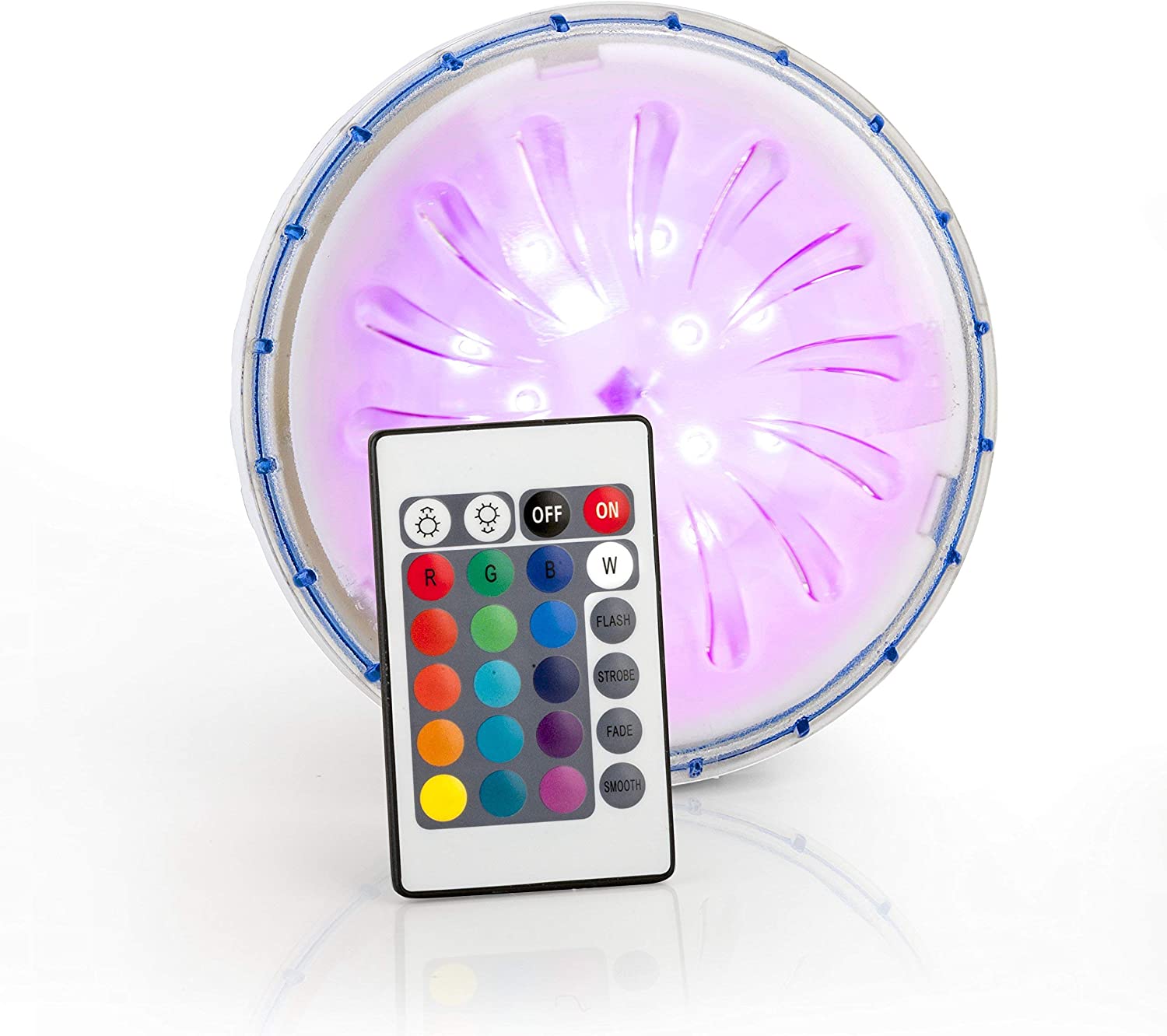 Faretto led illuminazione per piscina fuori terra magnetico multicolore GRE PLED1C