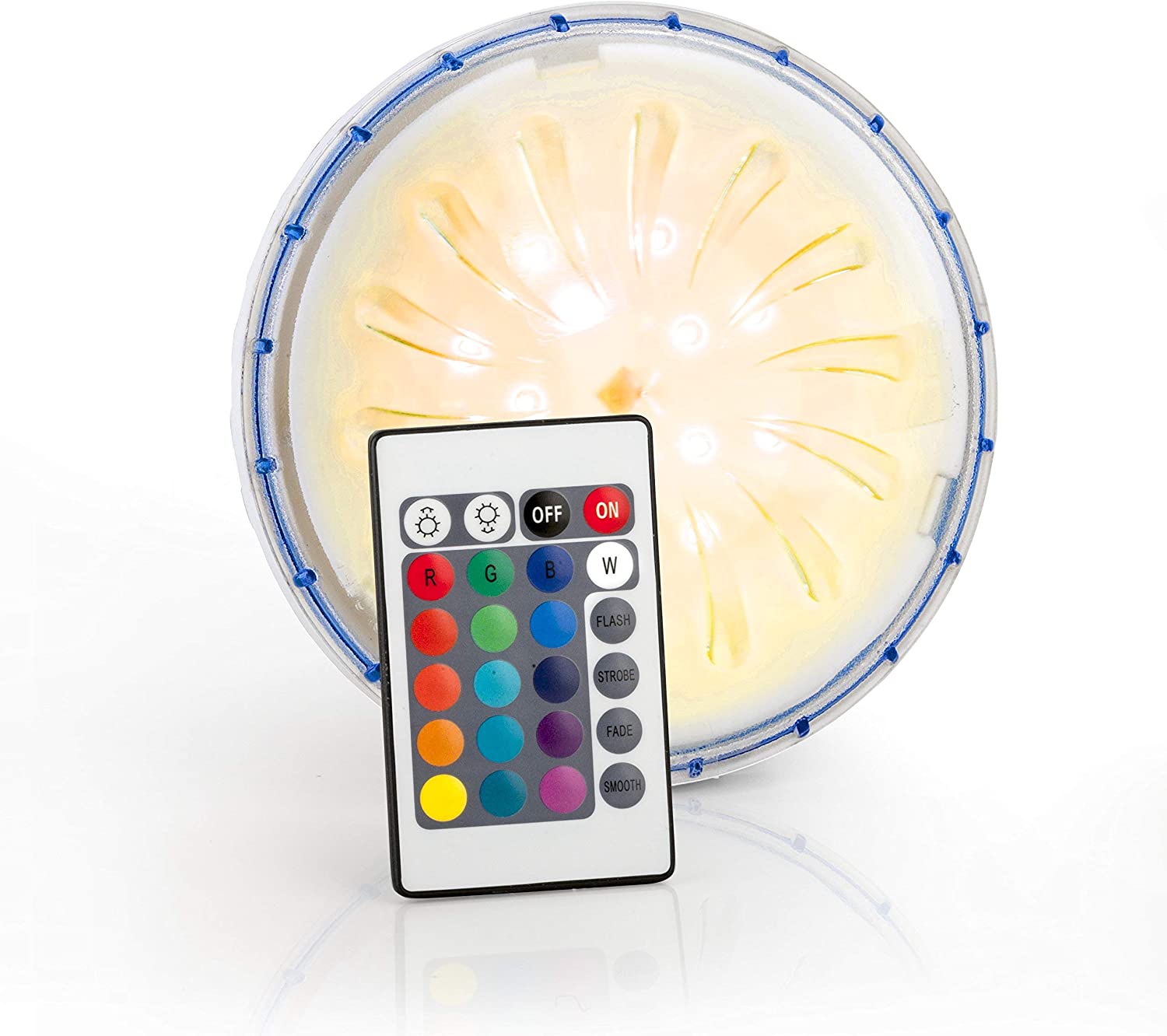 Faretto led illuminazione per piscina fuori terra magnetico multicolore GRE PLED1C