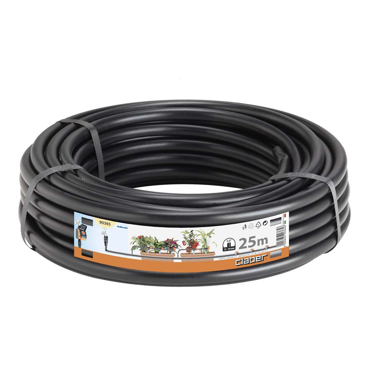 Tubo collettore per irrigazione a goccia microirrigazione in polietilene Claber