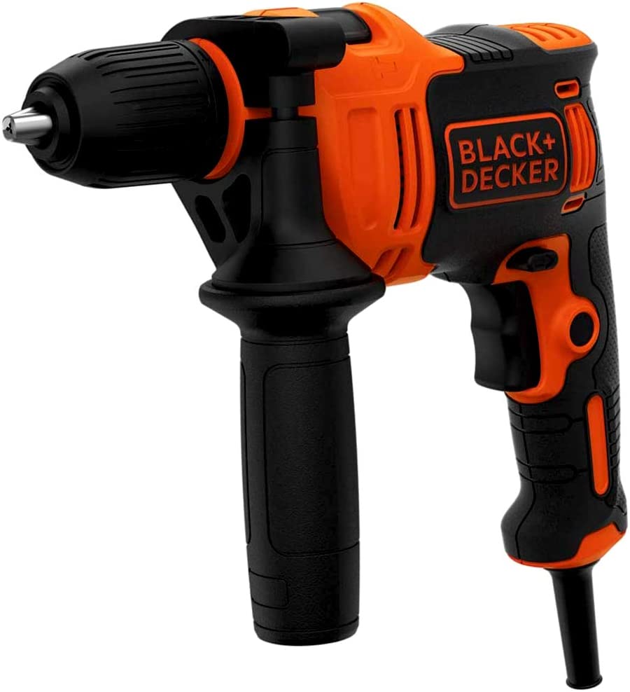 Trapano a percussione 550W con impugnatura supplementare per maggiore precisione BLACK+DECKER BEH550