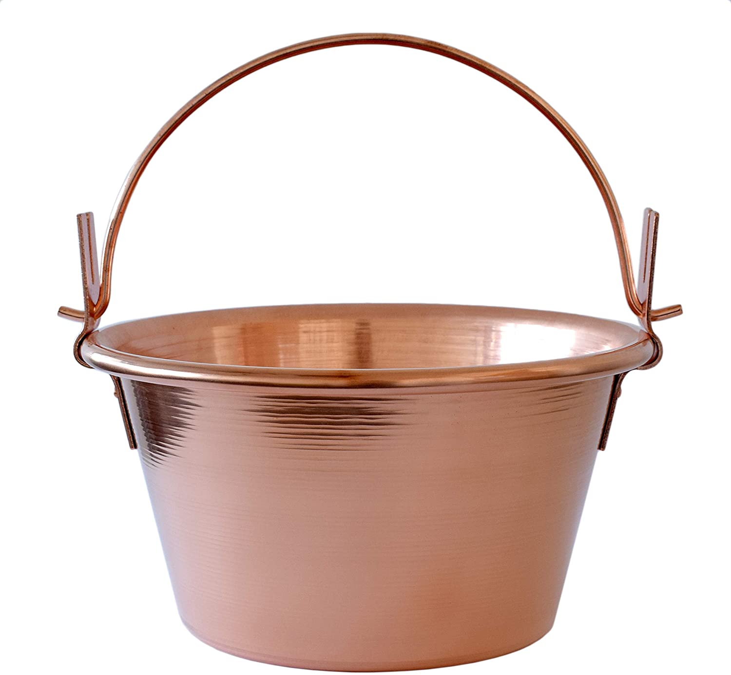 Paiolo elettrico in rame per polenta e marmellate Ardes