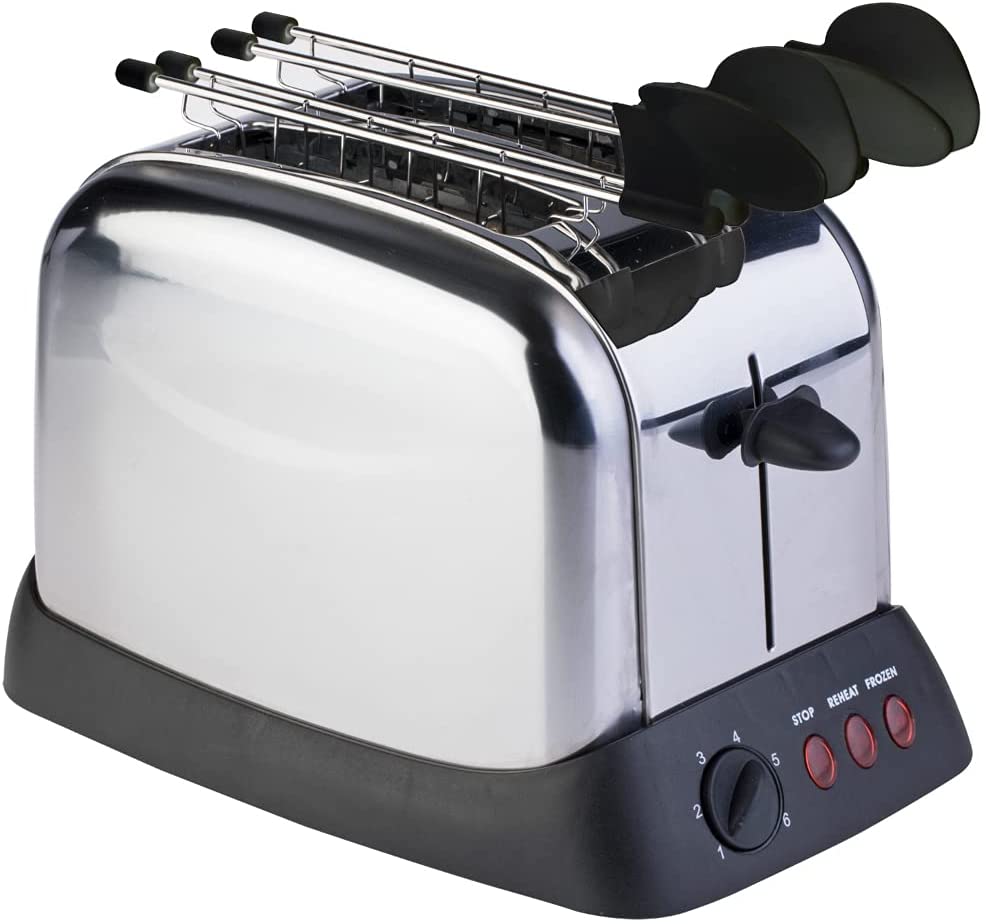 Tostapane tostiera 2 fette i acciaio inox Tosto AR 1T30 Ardes