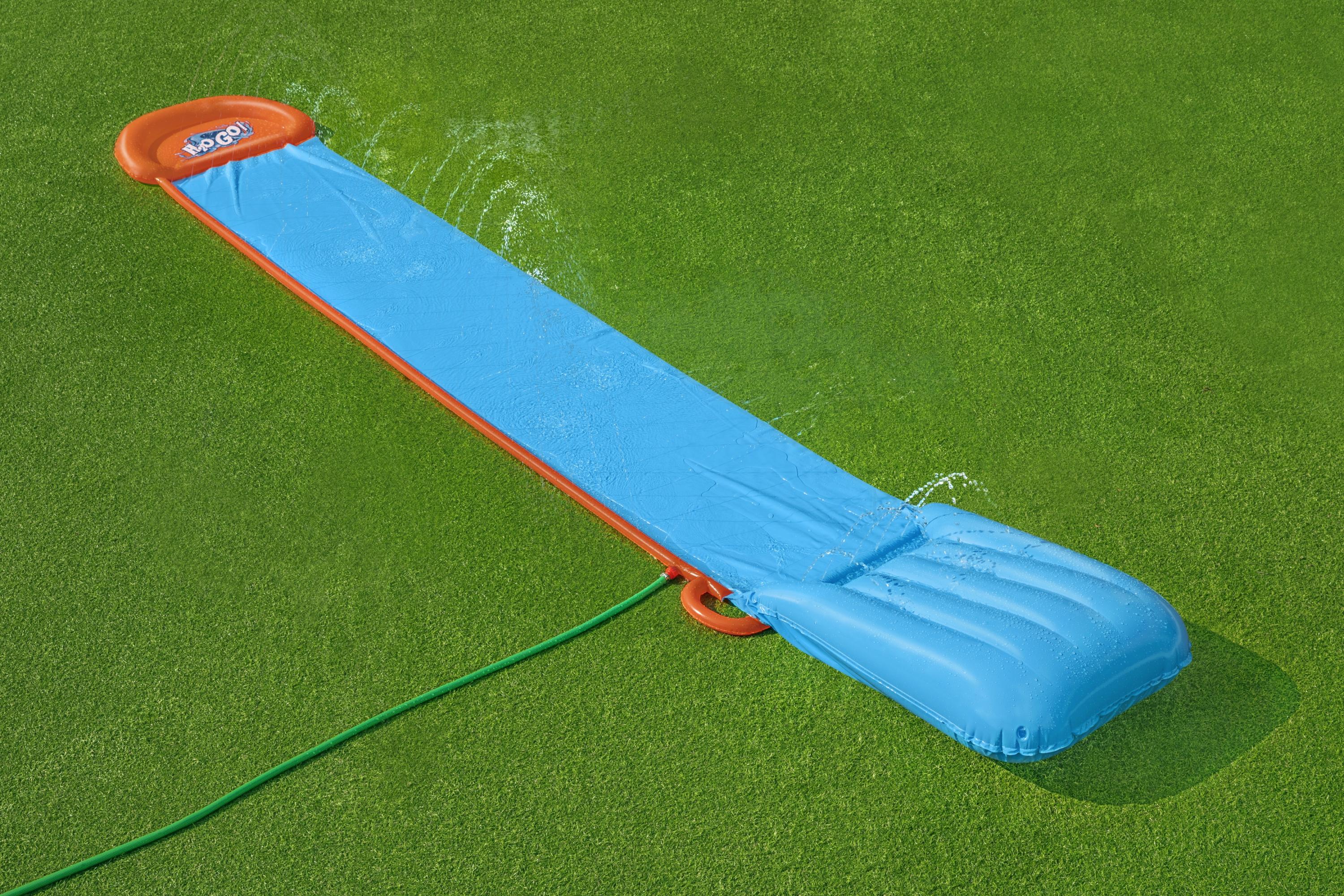 Scivolo singolo gonfiabile H2OGO Tsunami Splash Ramp 488 cm Bestway 52477