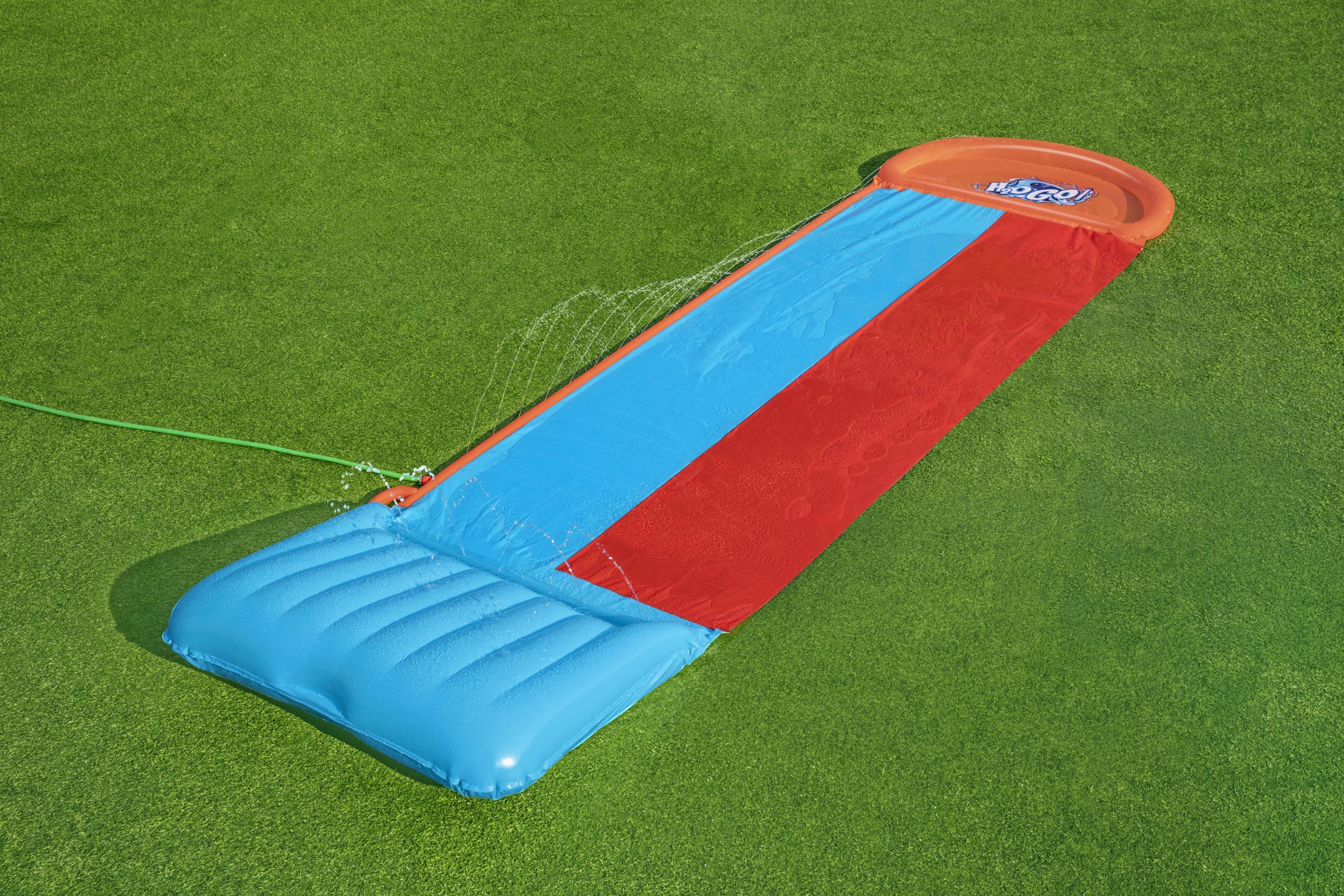 Scivolo doppio gonfiabile H2OGO Tsunami Splash Ramp 488 cm Bestway 52478