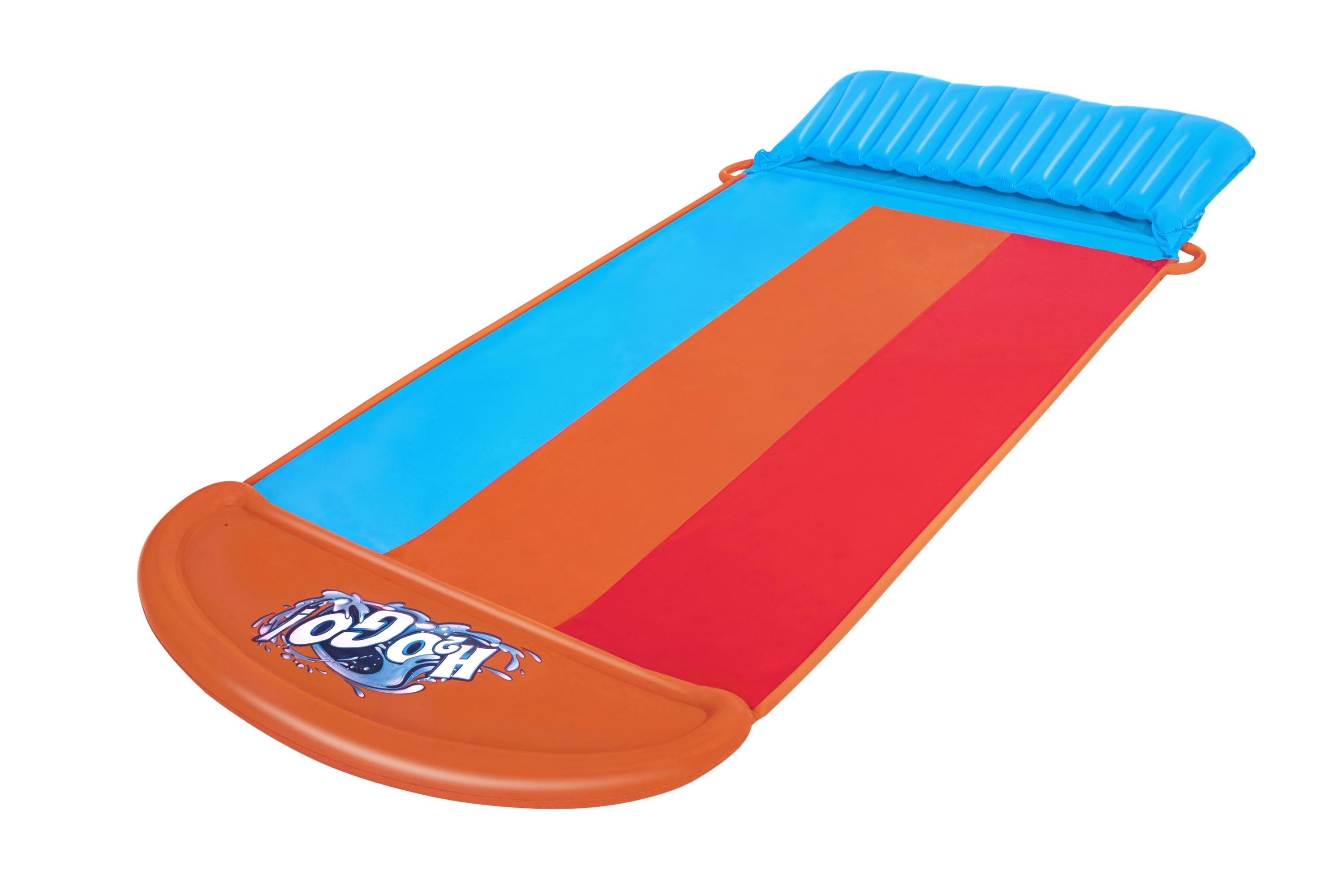 Scivolo triplo gonfiabile H2OGO Tsunami Splash Ramp 488 cm Bestway 52479