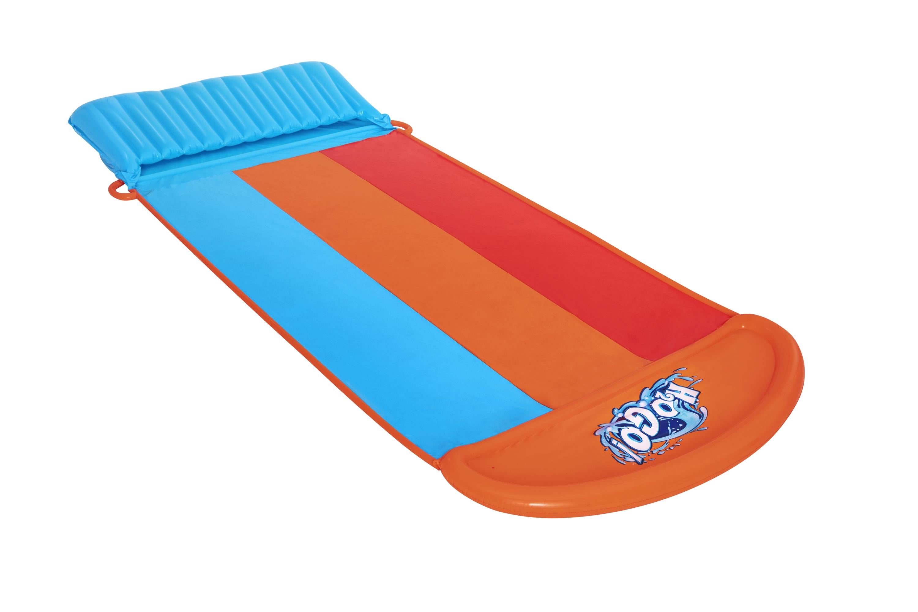 Scivolo triplo gonfiabile H2OGO Tsunami Splash Ramp 488 cm Bestway 52479