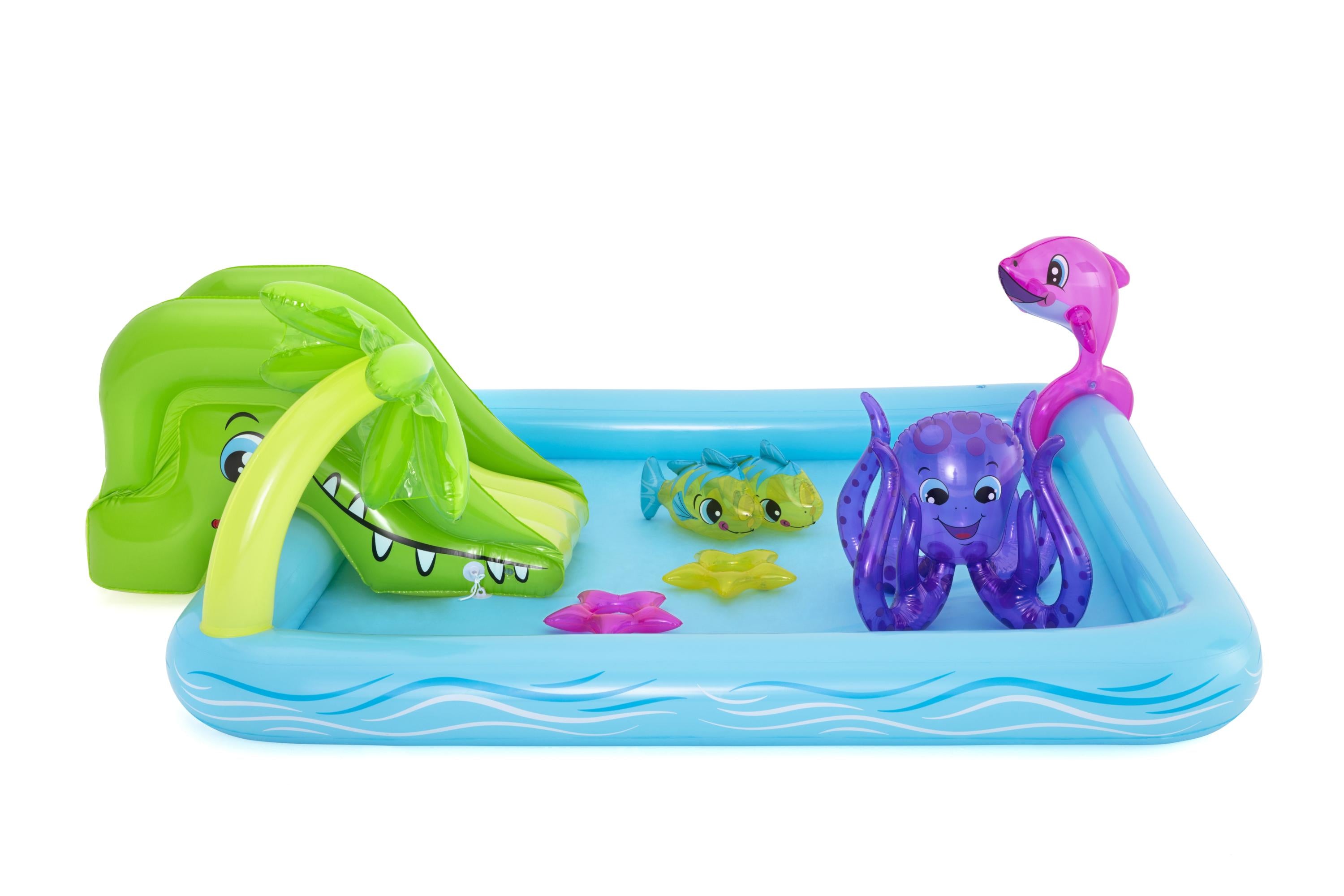 Piscinetta gonfiabile Acquario Fantastico Play Center Aquarium Bestway 53052