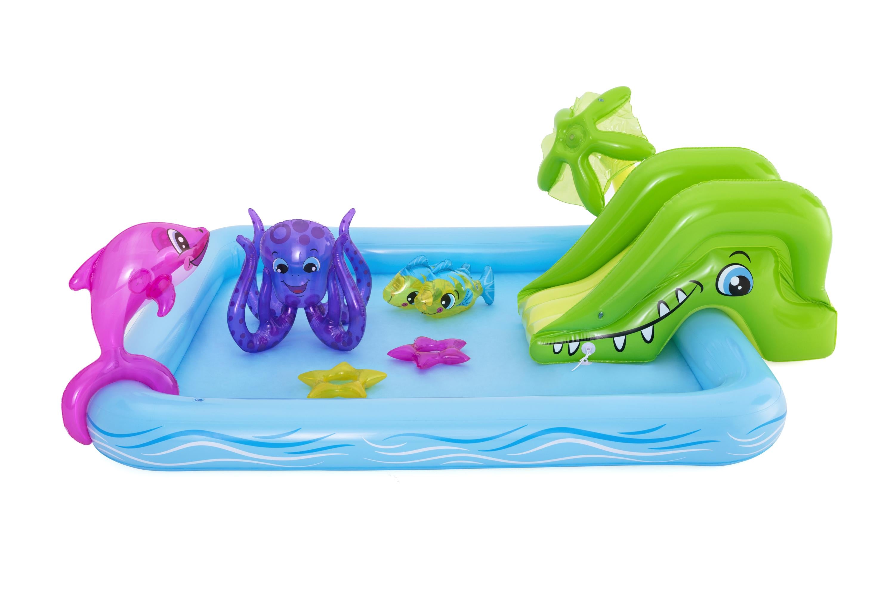Piscinetta gonfiabile Acquario Fantastico Play Center Aquarium Bestway 53052