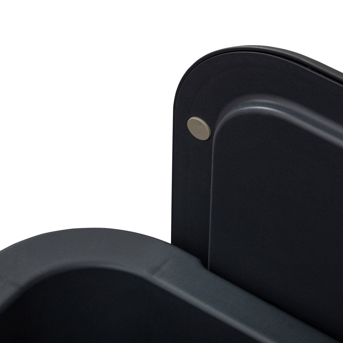 Tavolo in resina con compartimento interno 59x39x36 cm nero Toomax Petra Z183